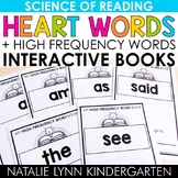 High Frequency Words and Heart Word Books Interactive Sigh