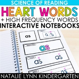 High Frequency Words and Heart Words Interactive Notebook 