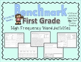 High Frequency Words for Benchmark Advance First Grade Ca,