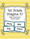 High Frequency Words for SRA Imagine It! Grade 1