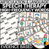 Speech Therapy High-Frequency Words for Articulation & Lan