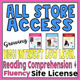 Hi Lo Reading Comprehension & Fluency for Older Students A