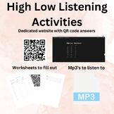 High Low Listening Activities