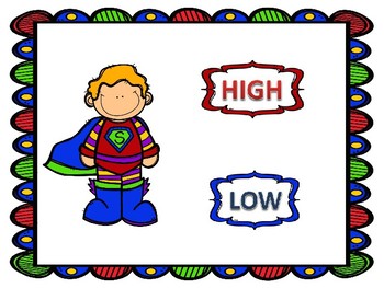 Preview of High Low Super Heroes