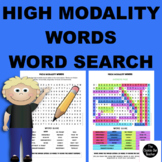 High Modality Words Word Search