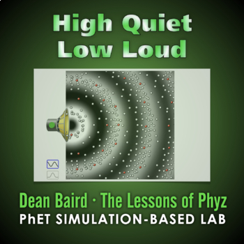 Preview of High Quiet Low Loud [PhET]