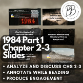 High School - 1984 Part 1 Chapters 2-3 Analysis Slides - D