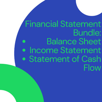 Preview of High School Accounting | Financial Statements Bundle