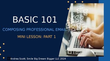 Preview of High School& Adult ESL English/Spanish How to Write Email, Email Etiquette