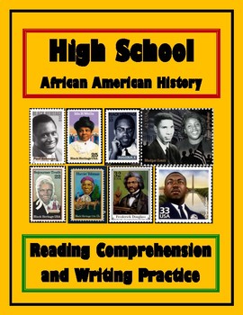 Preview of High School African American History Worksheet Bundle / Workbook