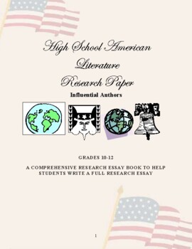 american literature research paper ideas