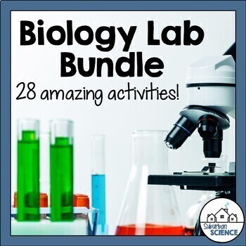 Preview of High School Biology Lab Experiments - Biology Lab Activity Bundle