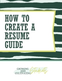 High School Business: How to Create A Resume Guide