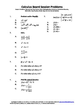 Preview of High School Calculus,Trigonometry,Differentiation,activities,Combo + Package 20
