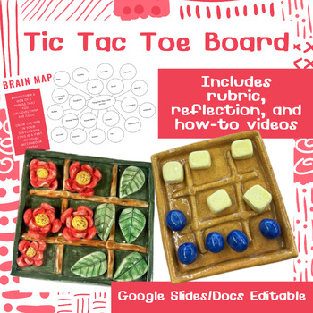 Preview of High School Ceramics Project - Tic Tac Toe Board