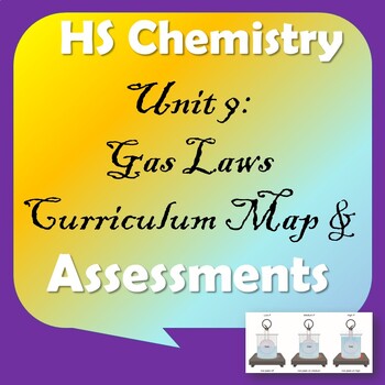 Preview of High School Chemistry: Unit 9-Gas Laws Bundle