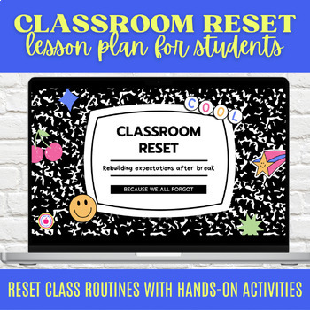 Preview of High School Classroom Management Reset - Engaging Activity for After Any Break!