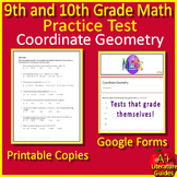 9th and 10th Grade NWEA Map Math Practice Test - Coordinat