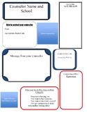 High School Counseling Newsletter Template