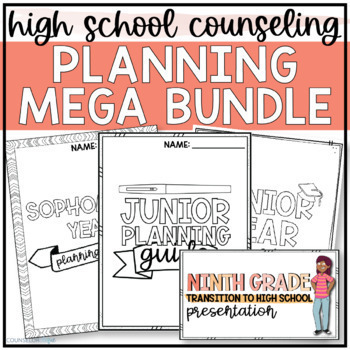 Preview of High School Counseling Planning MEGA Bundle