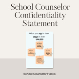 School Counseling Confidentiality Statement