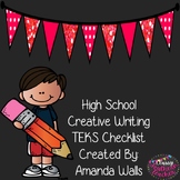 High School Creative Writing TEKS Checklist