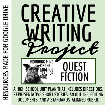 Preview of High School Creative Writing Unit Plan for Adventure Fiction (Google Drive)
