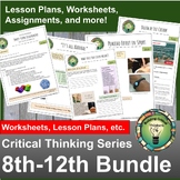 High School Critical Thinking Growing Bundle - Perfect for