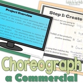 High School Dance Choreography Project: Choreograph A Commercial