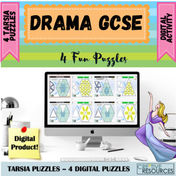 Preview of High School Digital Drama Tarsia Puzzles