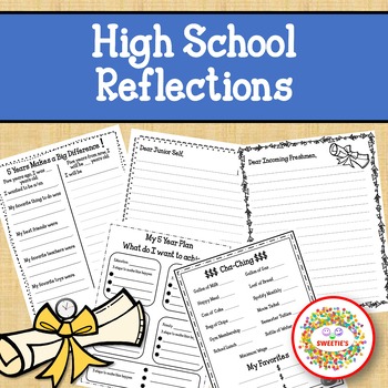 Preview of High School End of the Year Reflections Writing Project