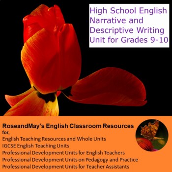 Preview of High School English: Narrative and Descriptive Writing Unit for Grades 9-10