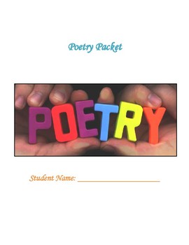 High School English Poetry Packet by A Novel Way | TpT