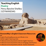 High School English: Poetry Unit - Percy Bysshe Shelley 'O