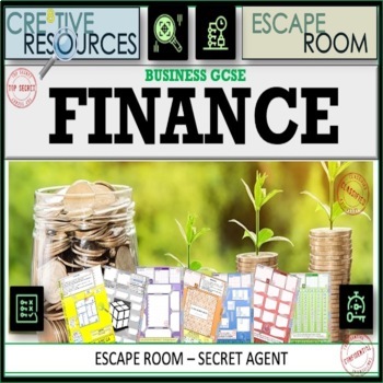 Preview of High School Finance Escape Room