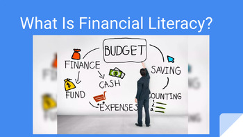 Preview of Financial Literacy/Personal Finance Bundle - Slides, Note Guides, Quizzes, Keys