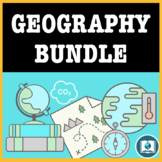 High School Geography Bundle: Mental Maps, Climate Change,