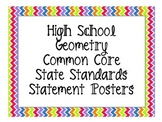 High School Geometry Common Core Standards and Essential Q