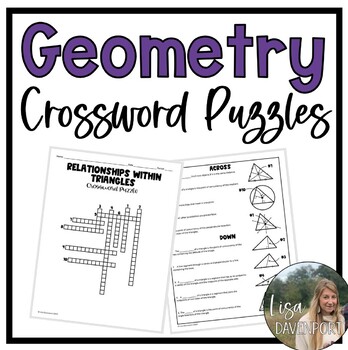 geometry class assignment crossword