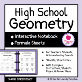 High School Geometry Interactive Notebook | Printable & Di