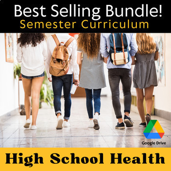 Preview of High School Health 9-12: Full Semester w/ Activities, Lessons, Assessments