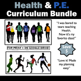 High School Health and PE Lessons Bundle: Two #1 Best-Sell