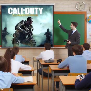 Preview of High School History Lesson: Call of Duty 2 (2005) Teaching Guide- Questions