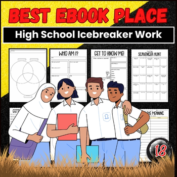 Preview of High School Icebreaker First Day Worksheet