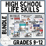 High School LIFE SKILLS BUNDLE including TPT & Boom Decks 