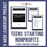 High School Leadership Project: Teens Starting NonProfits 