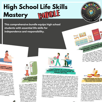 Preview of High School Life Skills Mastery Bundle