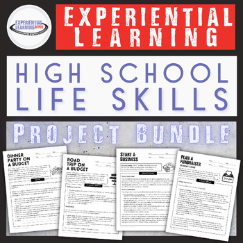 Preview of High School Life Skills Project Bundle