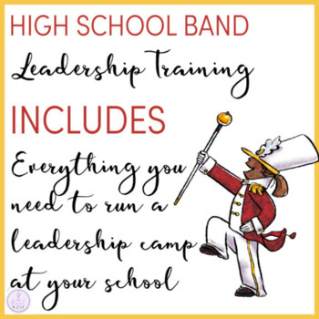 Preview of High School Marching Band Leadership Training Program