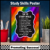 Study Skills Poster Critical Thinking Math Science High Sc